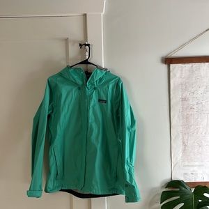 Women’s Patagonia rain jacket
